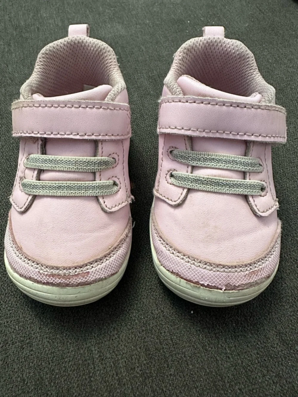 Stride Rite SR Taye 2.0 Pink Baby Sneakers Size 4 Toddler Shoes